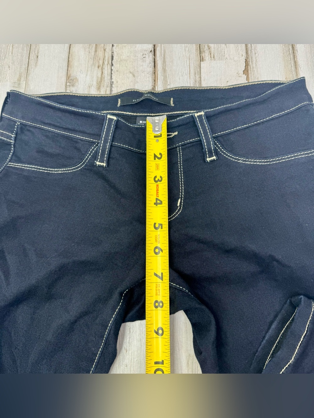 Flying Monkey Skinny Jeans Womens 30x29 Dark Blue Medium Wash Low Rise - Picture 8 of 13